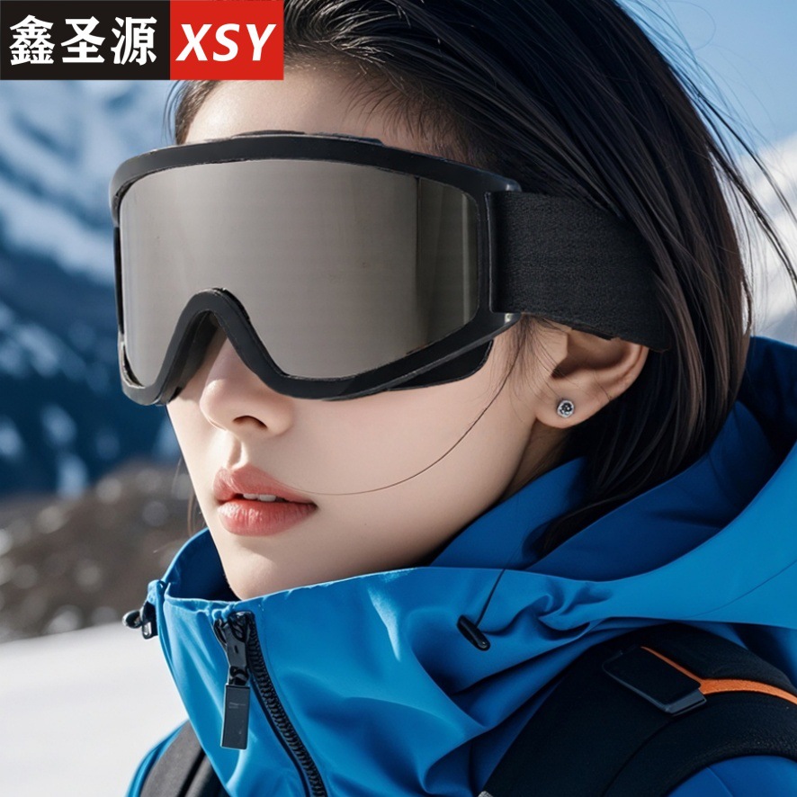 Зимние лыжные очки для альпинизма, ветрозащитные и пескозащитные очки для активного отдыха, противоUV лыжные очки