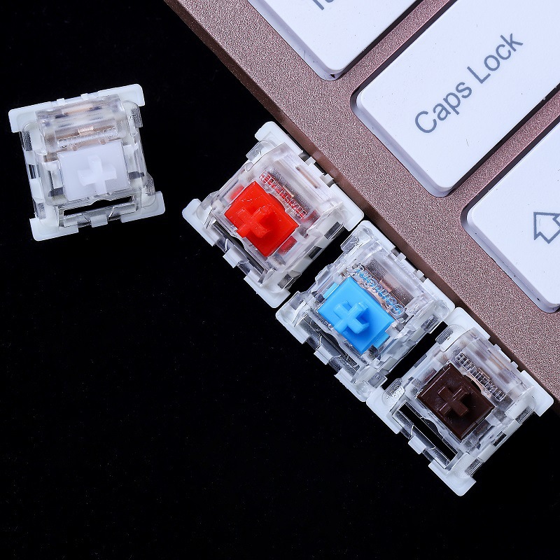 Outemu/Gaote Axis Mechanical Keyboard Axis Switch Green Axis Black Axis Tea Red Silent Axis Customized Hot-Swappable
