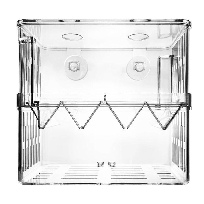 Fish Tank Isolation Box Guppy Tropical Fish Small Fish Juvenile Fish Incubator Fry Escape Prevention High Survival Rate Hatching Box