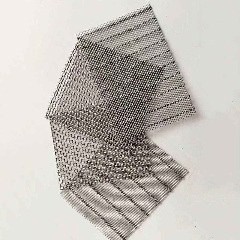 Hotel Club Restaurant Lobby Partition Stainless Steel Screen Water Curtain Wall Mesh Spiral Decorative Mesh Curtain Metal Curtain