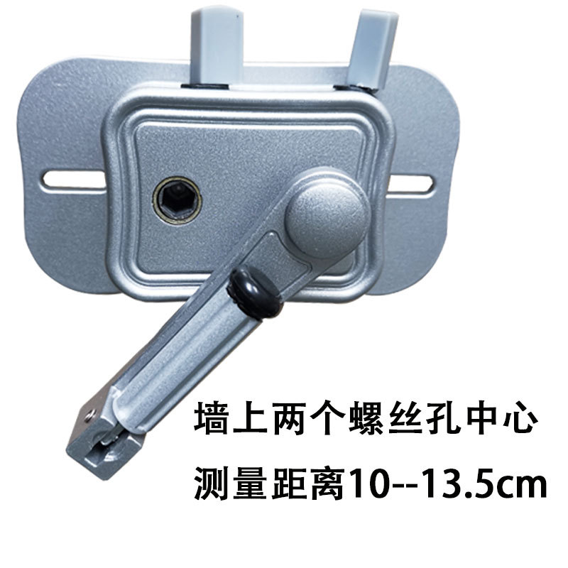 Kgjh Punch-Free Hand-Cranked Clothes Drying Rack Balcony Clothes Drying Hand-Crank Accessories Standard Double-Pole Old-Fashioned Lifter