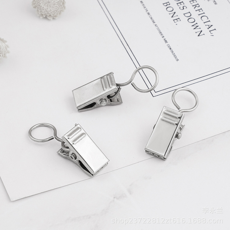 New Clip Open Close Clip Silver Clip Curtain Clip Bath Towel Clip (Free Shipping)