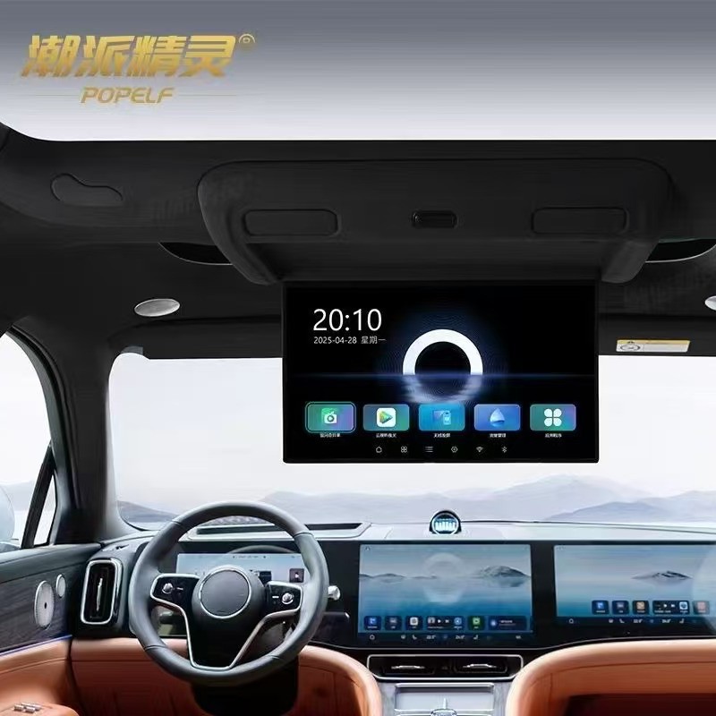 Потолочный телевизор для M8, модификация и обновление экрана заднего развлечения Trendy Brand Elf M8