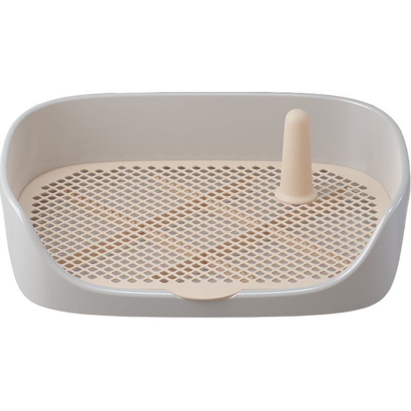 Factory Direct Sales Anti-Trampling Dog Toilet Pet Toilet for Small and Medium-Sized Dogs, Splash-Proof, Easy to Clean, Comes with a Stand