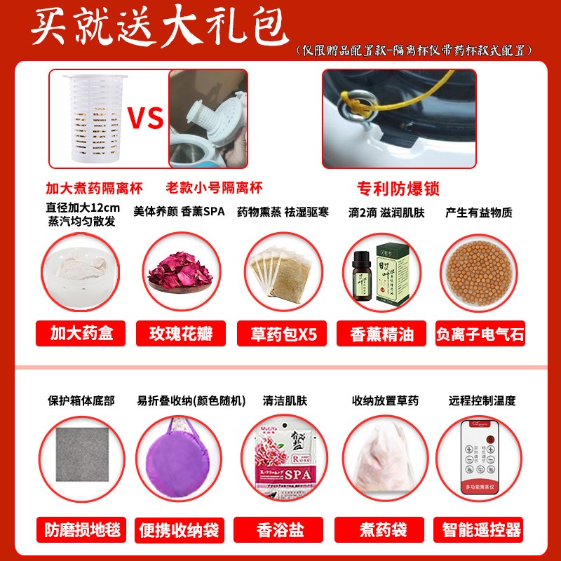 Home Sauna Steam Box Without Detoxification, Full-Body Cover Bucket, Postpartum Steam Bath Box, Sweating Steam Room, Family Cabin