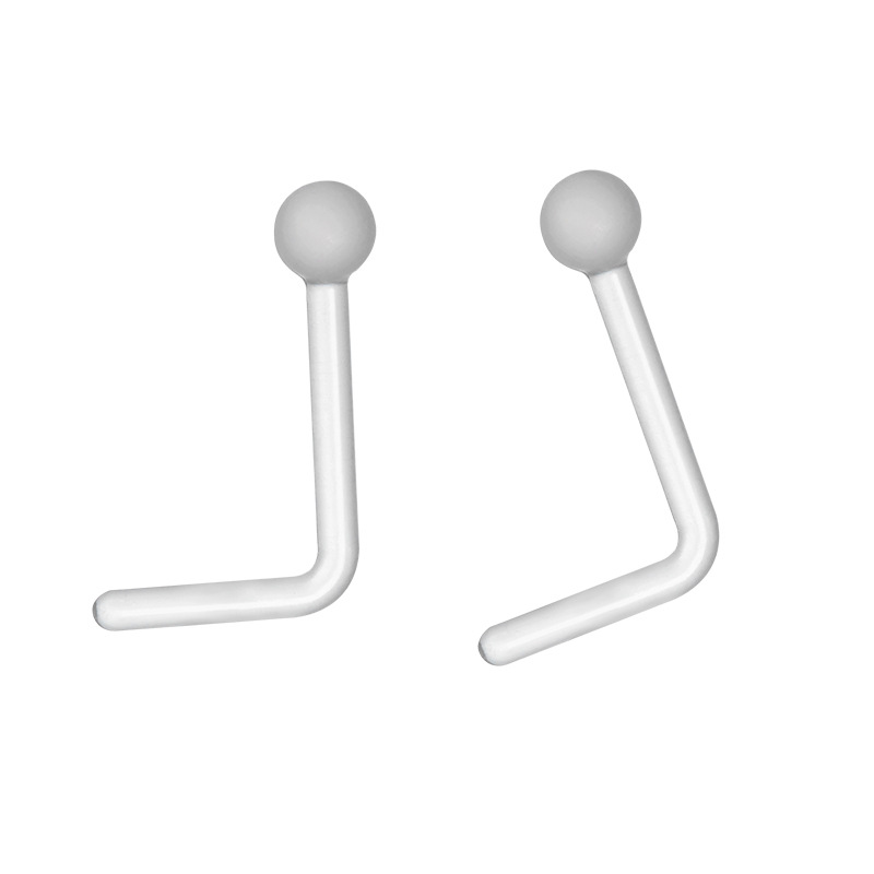 Invisible Soft Rod, Straight Rod, Curved Rod, Body Piercing, Lip Nail, Nose Nail, Tongue Nail, Ear Bone Nail, Must-Have Piercing for Students at Work