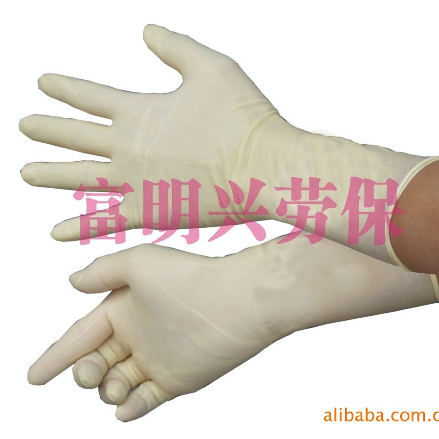9-inch 12-inch dust-free purification disposable latex gloves clean dust-free room food gloves in stock wholesale