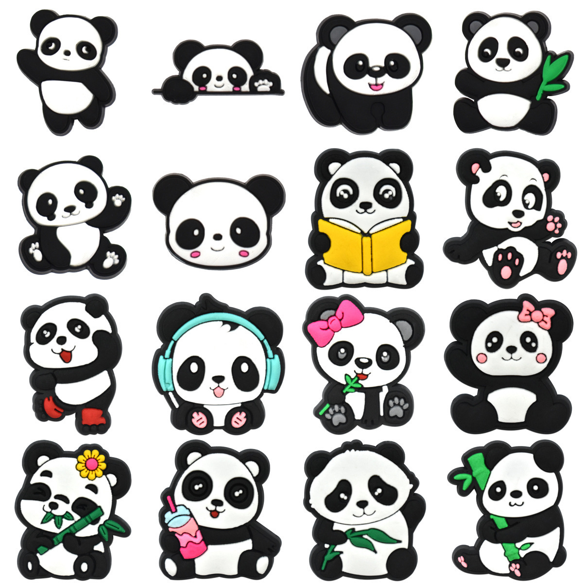 Factory Custom-Made Clogs Shoe Flower Accessories Shoe Buckle Patch Keychain Drip Plastic Soft Glue Made to Order