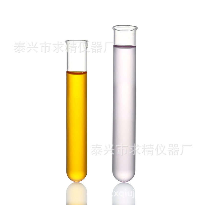 Search for High-Quality Manufacturer Glass Test Tubes with Rolled Rims and Round Bottoms, Outer Diameter 15*100mm Rolled Edge Glass Test Tubes