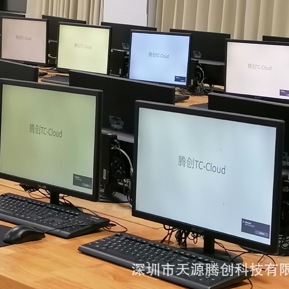 Tengchuang Cloud Terminal N100 Mini Computer Mini Pc Supports Remote Assistance Office Enterprise Learning