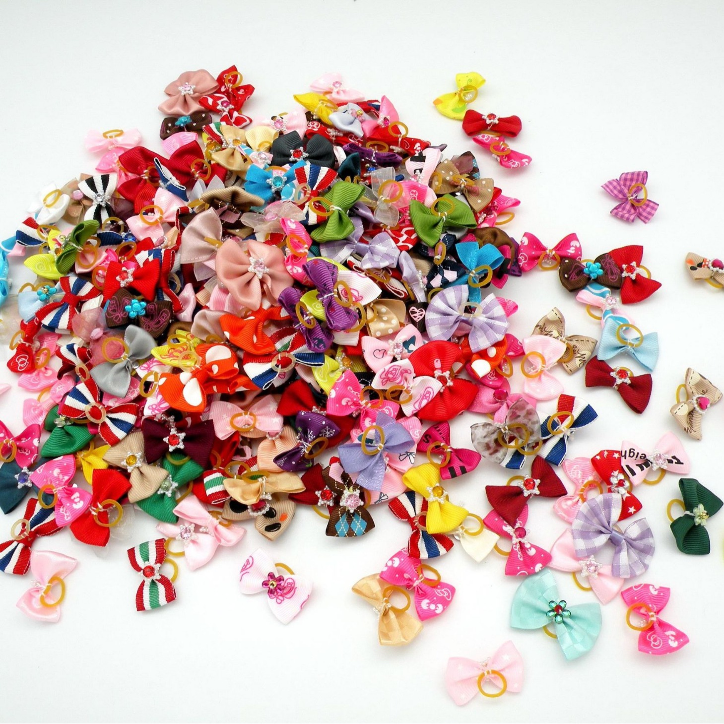 Pet Hair Accessories, Bow Headdress, Princess Style Cat Creative Dress, Dog Hairpin Accessories, Wholesale in Stock