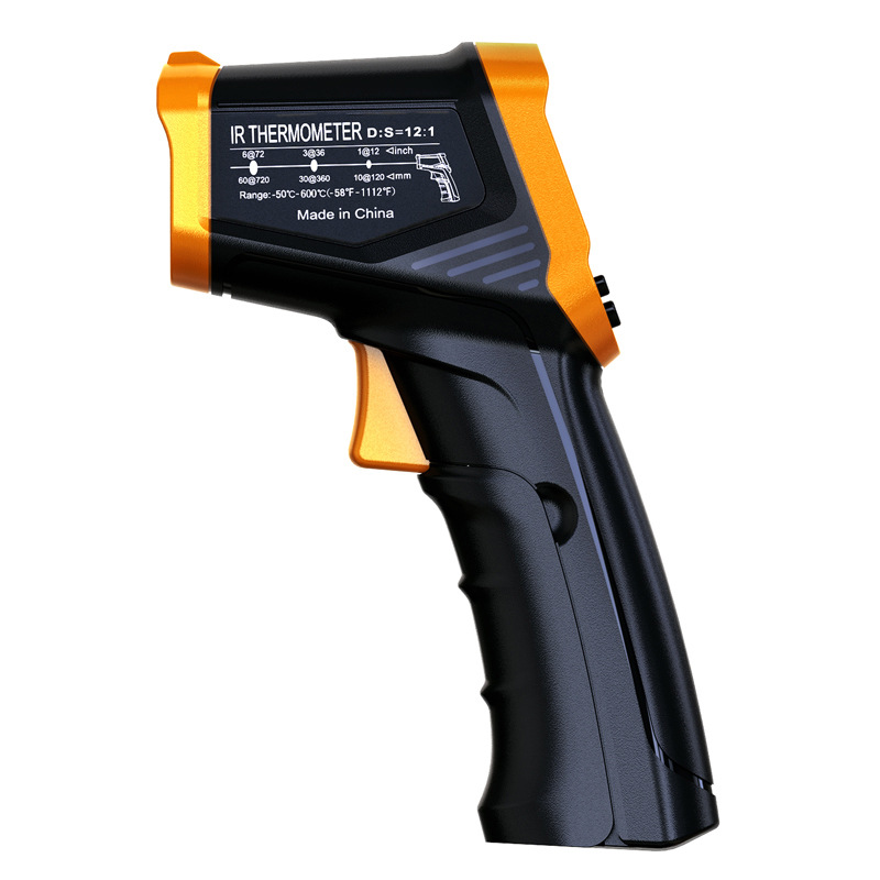 Foreign trade infrared thermometer oil temperature gun kitchen thermometer commercial measuring water temperature baking temperature gun industrial use