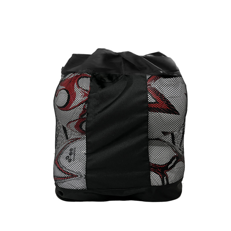 Football net bag basketball net bag volleyball training equipment bag big ball bag big net bag large capacity storage bag ball bag