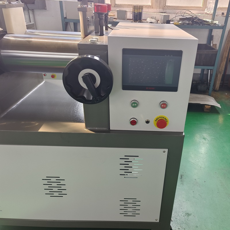 Nitrile Rubber Small Twin-Roller Mixing Machine Open-Type Mixing Equipment Manufacturer University Laboratory 6inch Open Mixer