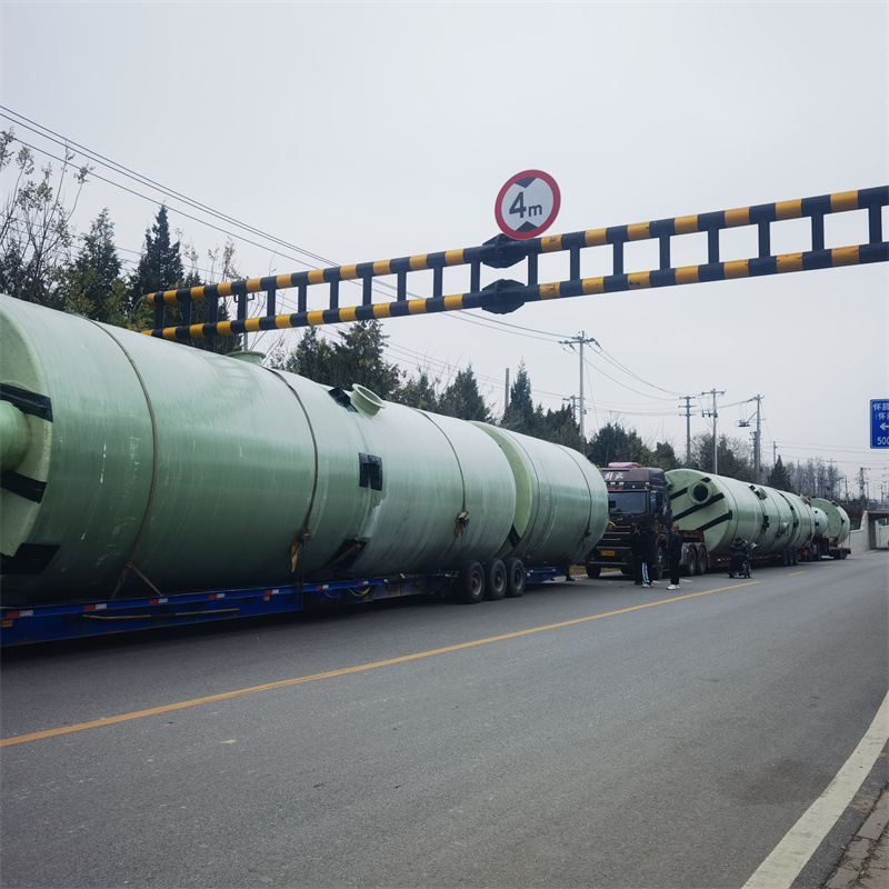 Factory direct 10-100 cubic glass steel tank industrial anti-corrosion glass steel tank vertical horizontal anti-corrosion storage tank