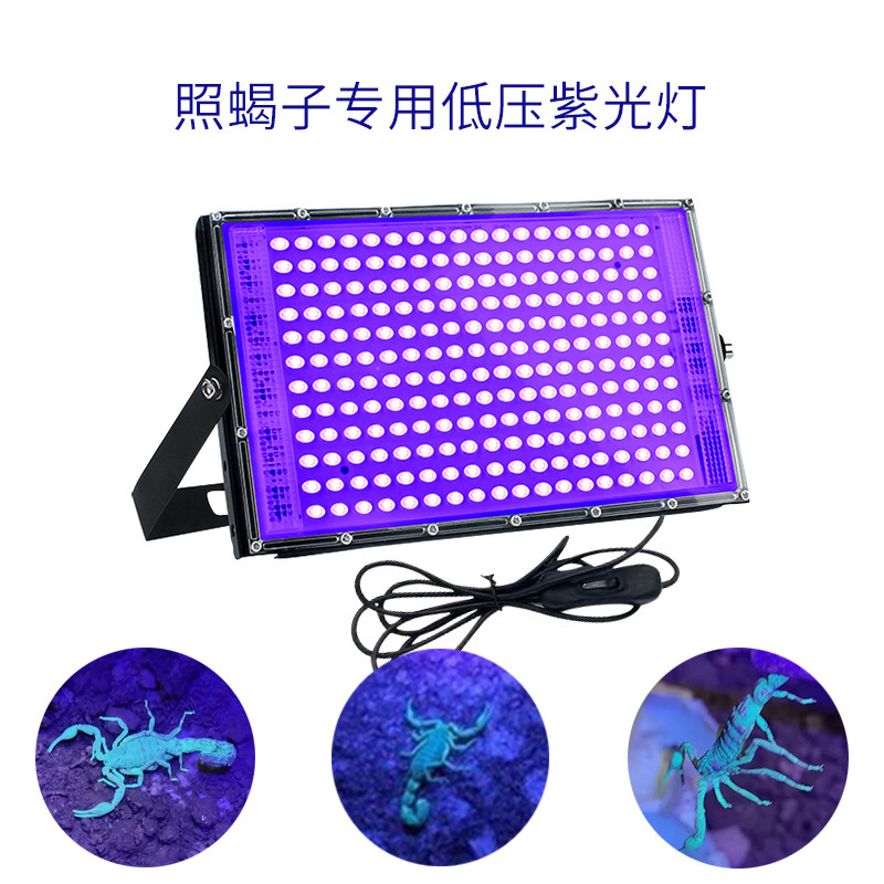 5V Purple Light Cross-Border Wholesale USB Interface Uv Curing Light Source Square Stage Atmosphere Purple Light