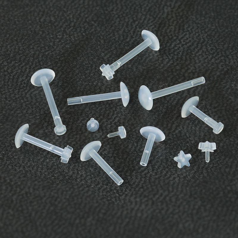 Прозрачные комфортные украшения для губ, предотвращающие закупорку, кольцо для носа, оптовая продажа