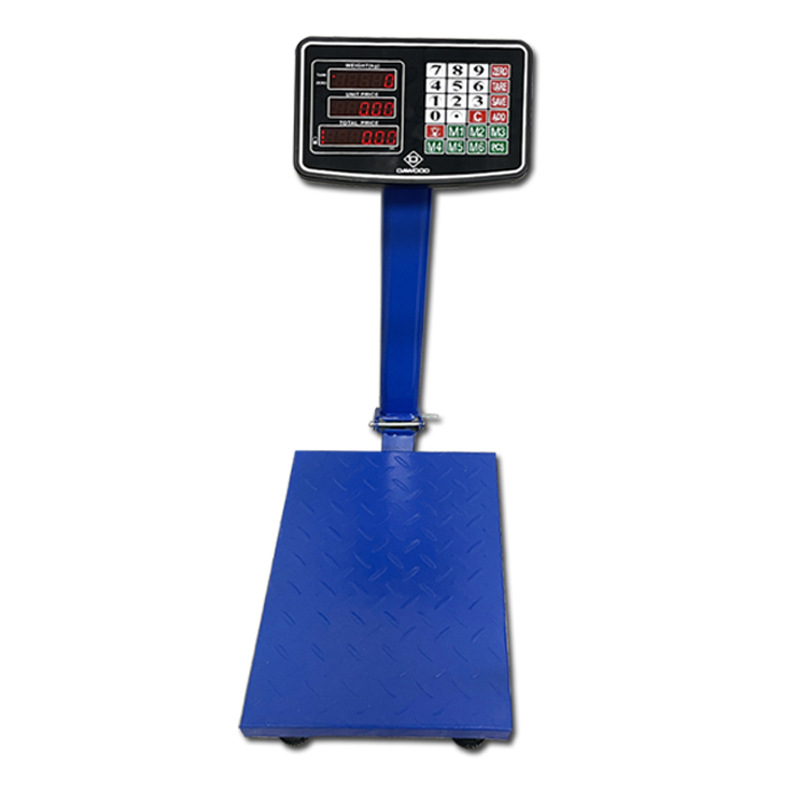 Manufacturer Electronic Scale Wholesale Platform Scale Warehouse Weighing Scale 150kg 300kg Scale Foldableable Scale Commercial Platform Scale
