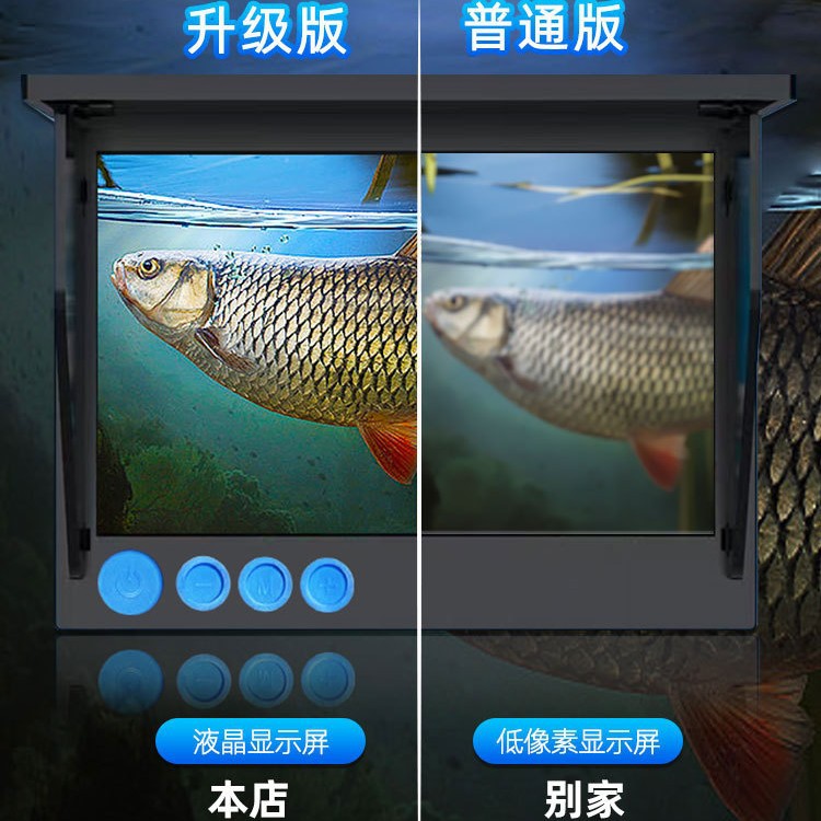 New foreign trade fish finder anchor fish underwater high-definition visual camera night vision temperature sense deep probe fish artifact