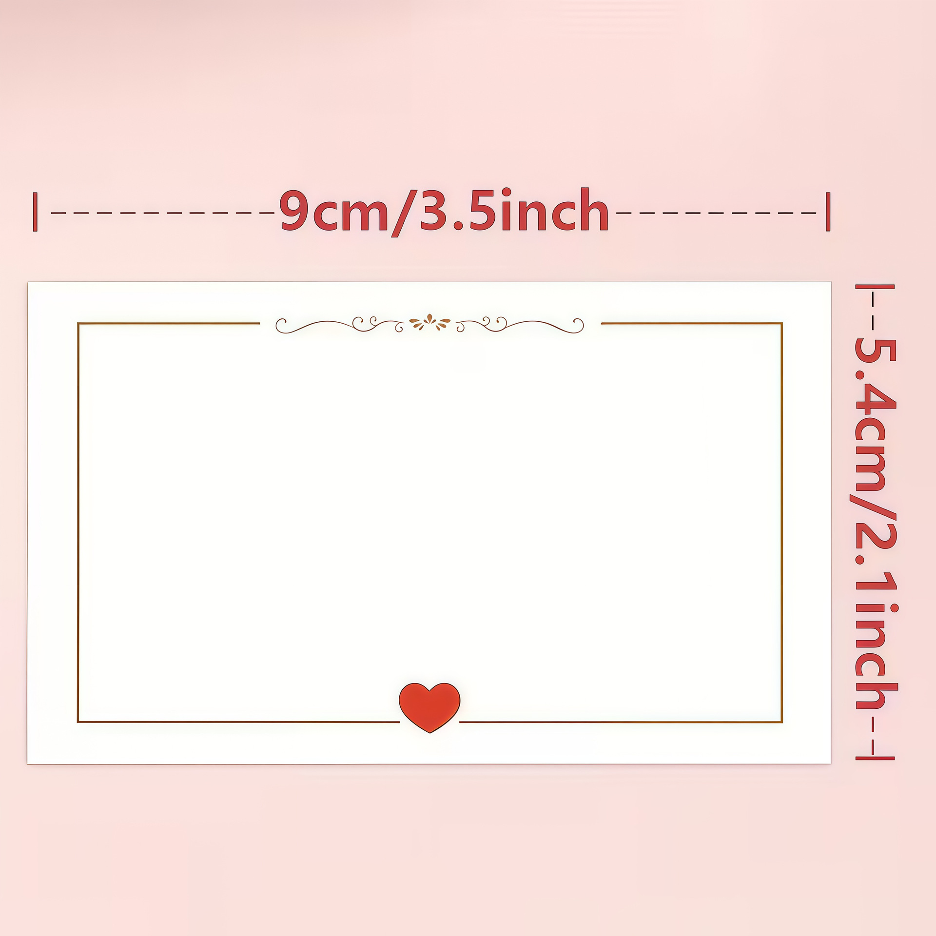 Cross-Border Hot-Selling Simple Blank Small Card Four-Leaf Clover Card Lucky Clover Pocket Hug Card