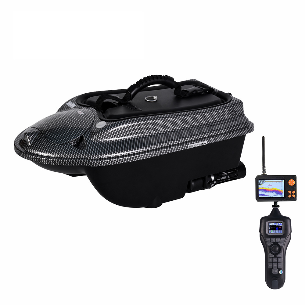 2025 Model Boat with Long-Lasting Battery Life, High-Power Positioning, Intelligent Baiting, and Smart Return-To-Home Function for Carp Fishing