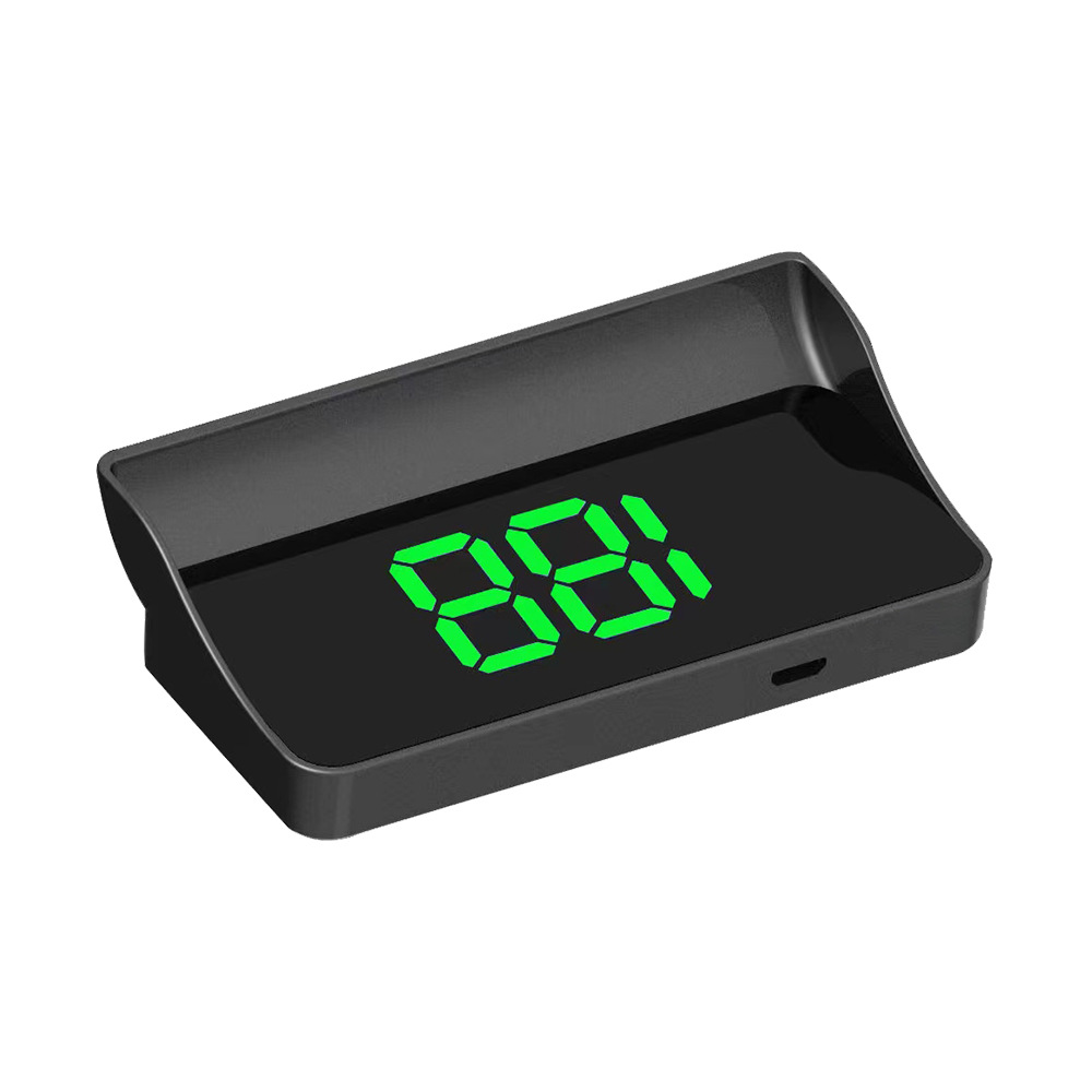 2025 New Hud Head-Up Display Gps Speedometer Speed Monitor Kmh/Mph Cross-Border Hot Model W1