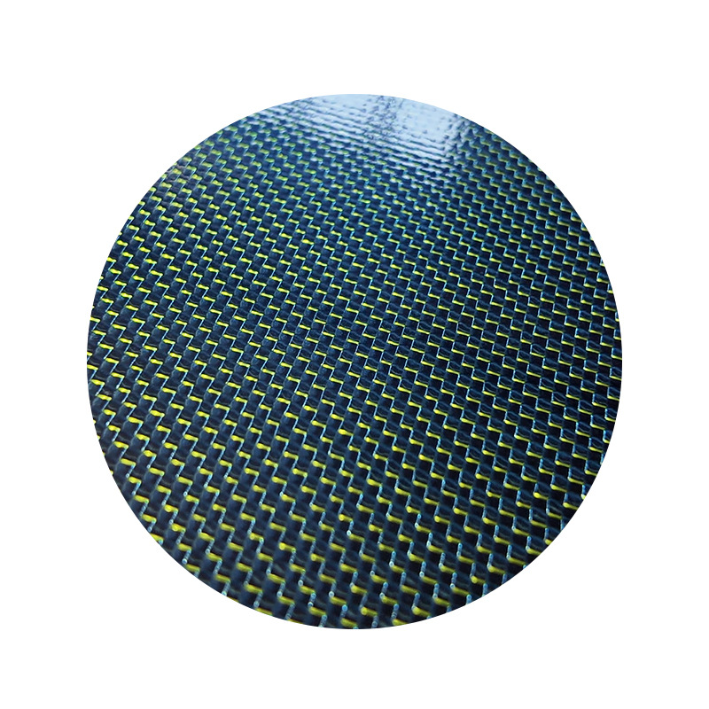 Carbon Fiber 3K Plain Gold Silk Cloth Source Factory Metal Wire Corrosion-Resistant and High-Temperature-Resistant Car Modification Drone