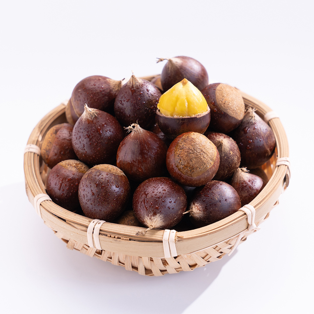 Jianou Conical Chestnut from Fujian, Fresh Alpine Chestnut Powder, Glutinous and Sweet Chestnuts 0.5kg / 1.25kg / 2.25kg