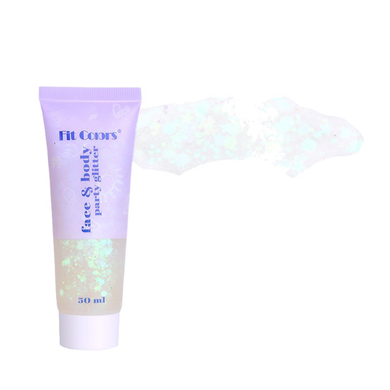 Fit Colors Sequin Gel Mermaid Scales Face Body Sequin Eye Shadow Colorful Polarized Stage Makeup Cross-Border