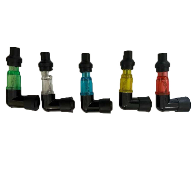 Аксессуары для мотоциклов CQJB, мотоцикл с подсветкой, крышка свечи зажигания высокого давления