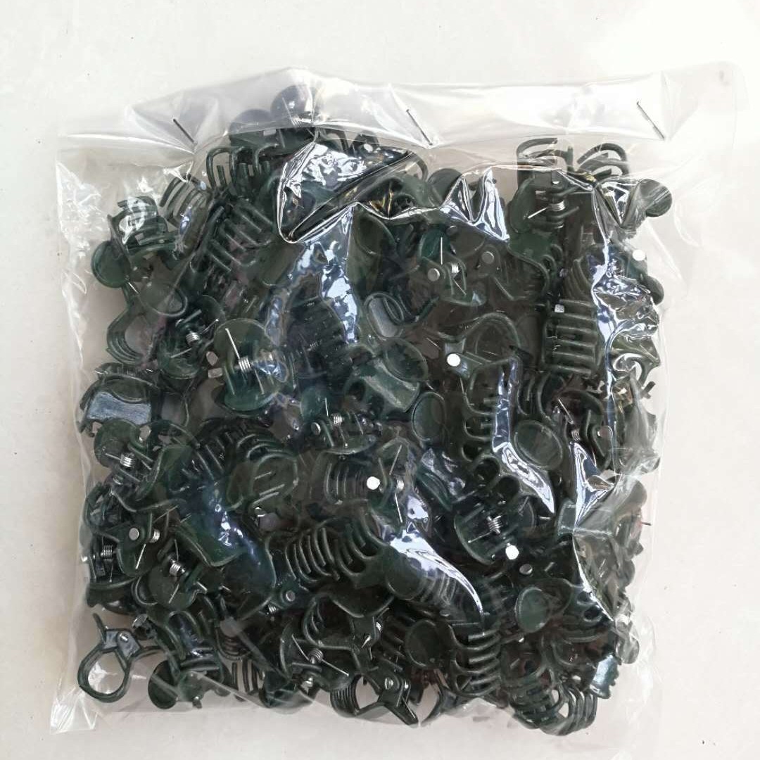 Зажим для растений для теплиц пластиковый зажим для цветов специальный