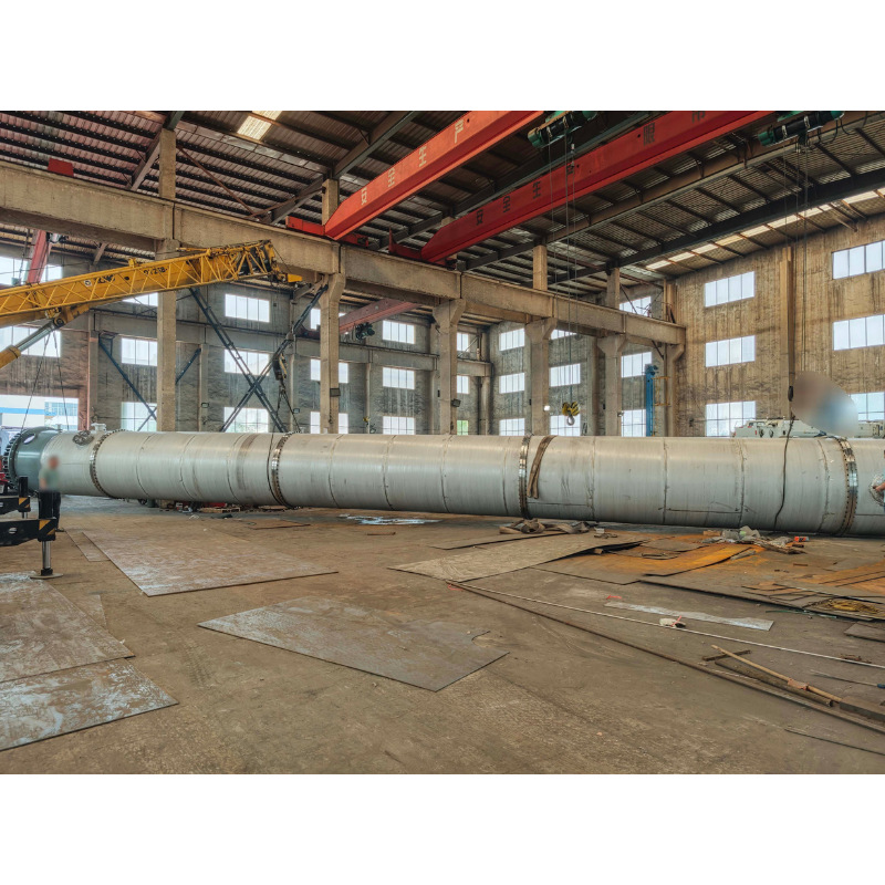 Customized Stainless Steel Packed Tower, Regular Corrugated Packing, Gas-Liquid Contact Packed Tower