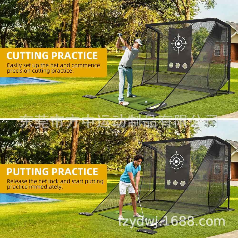 Factory Customized 10X7Ft Simulator Golf Net Projection Screen for Indoor and Outdoor Golf Practice