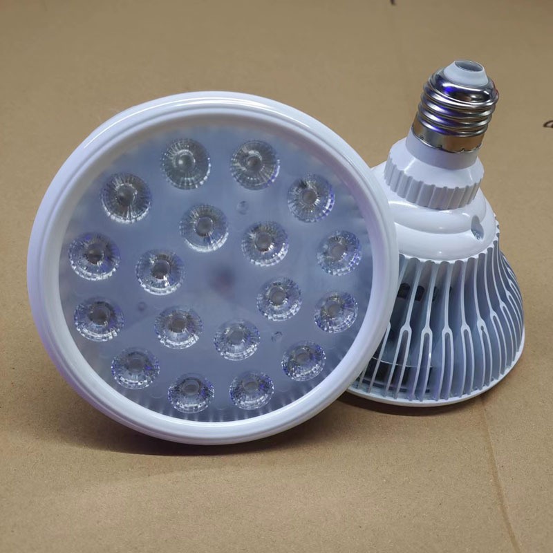 Amazon's Best-Selling Led Blue Light Spotlight Par38 Bulb Household 460Nm Constant Current Wide Voltage Composite Blue Light