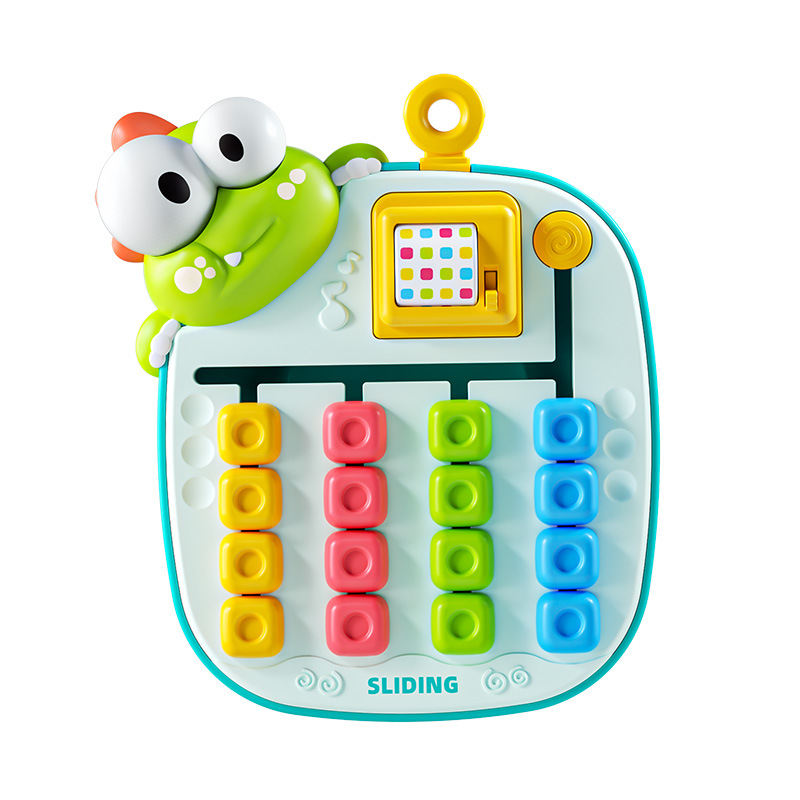 3D Stereo Model Animal Huarongdao Kidsren's Educational Toys Cartoon Animal Sliding Puzzle Toy Color Matching Version