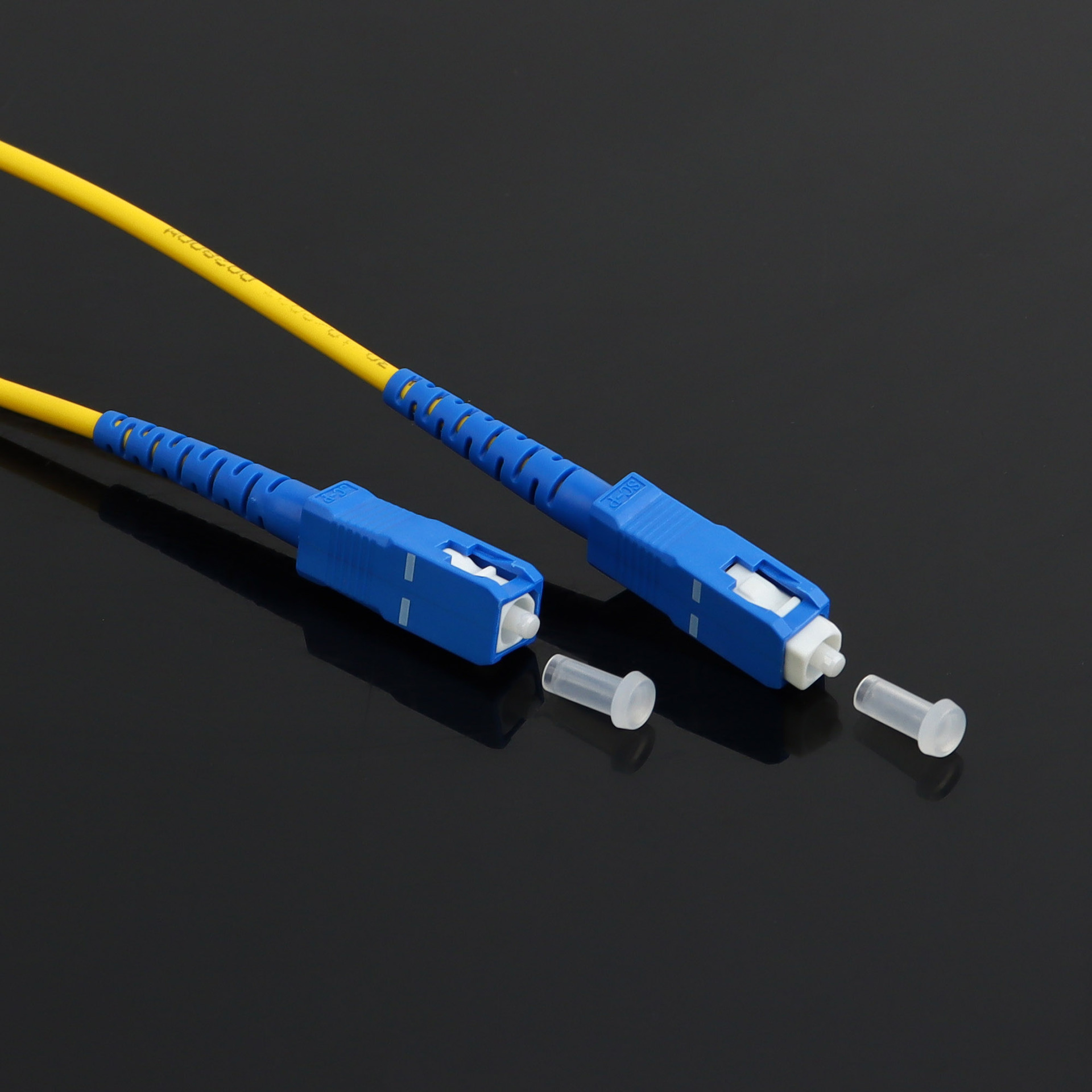 Sc-Sc Single-Mode Single-Core Fiber Optic Jumper Telecommunication-Grade Single-Core Jumper Pigtail