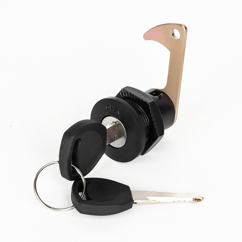 Electric Vehicle Trunk Lock Pedal Battery Motorcycle Rear Trunk Lock Metal Trunk Lock Cylinder Lock Hook Trunk Accessories