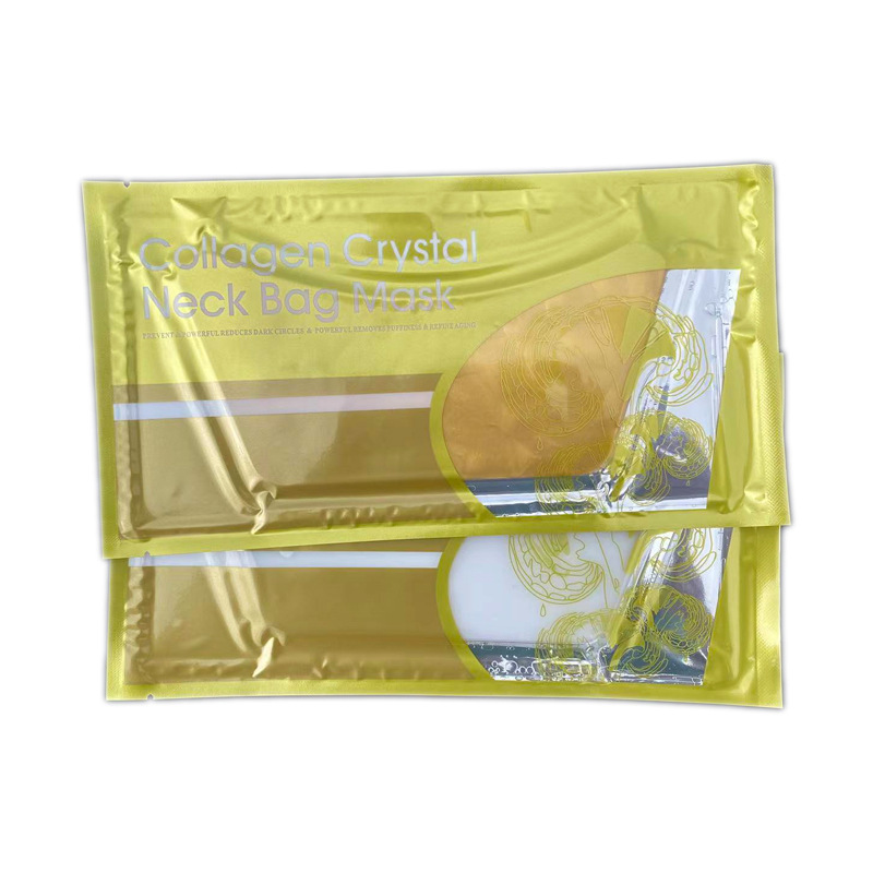 Cross-border e-commerce foreign trade wholesale full English Neck Mask neck mask moisturizing moisturizing neck pattern neck mask firming and fading