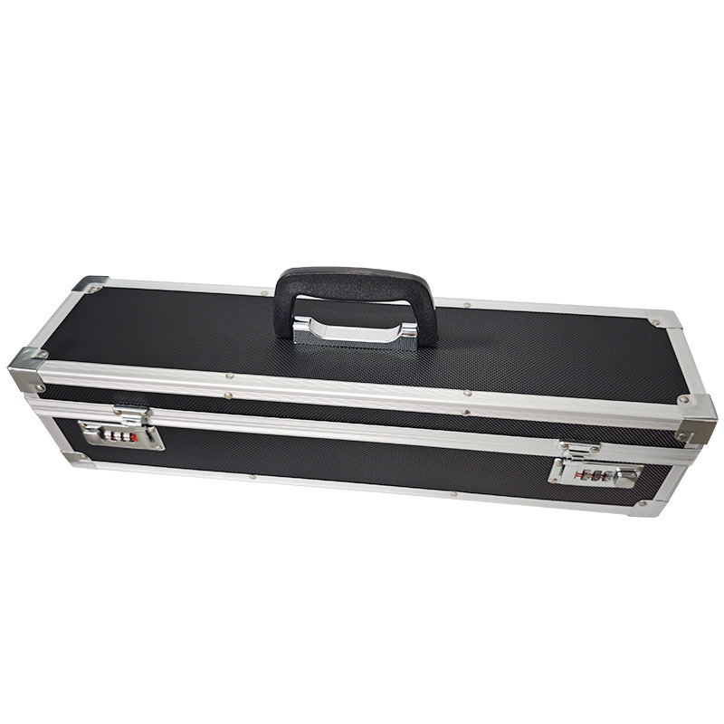 Manufacturer Wholesale Aluminum Alloy Tool Storage Box Multifunctional Knife Aluminum Tool Box Password Lock Knife Box