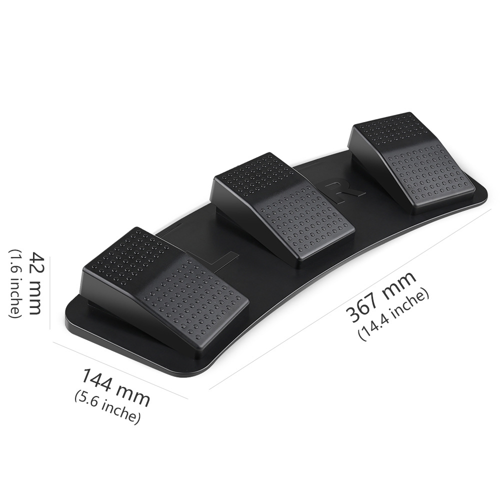 Hid USB Foot Switch 3-Position Plastic Foot Switch Fs3-P