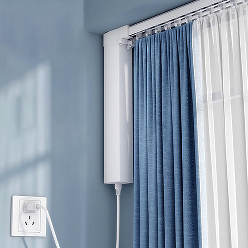 Smart Electric Curtain Track Motor Smart Curtain Control System Intelligent Curtain Voice Control Hidden Motor