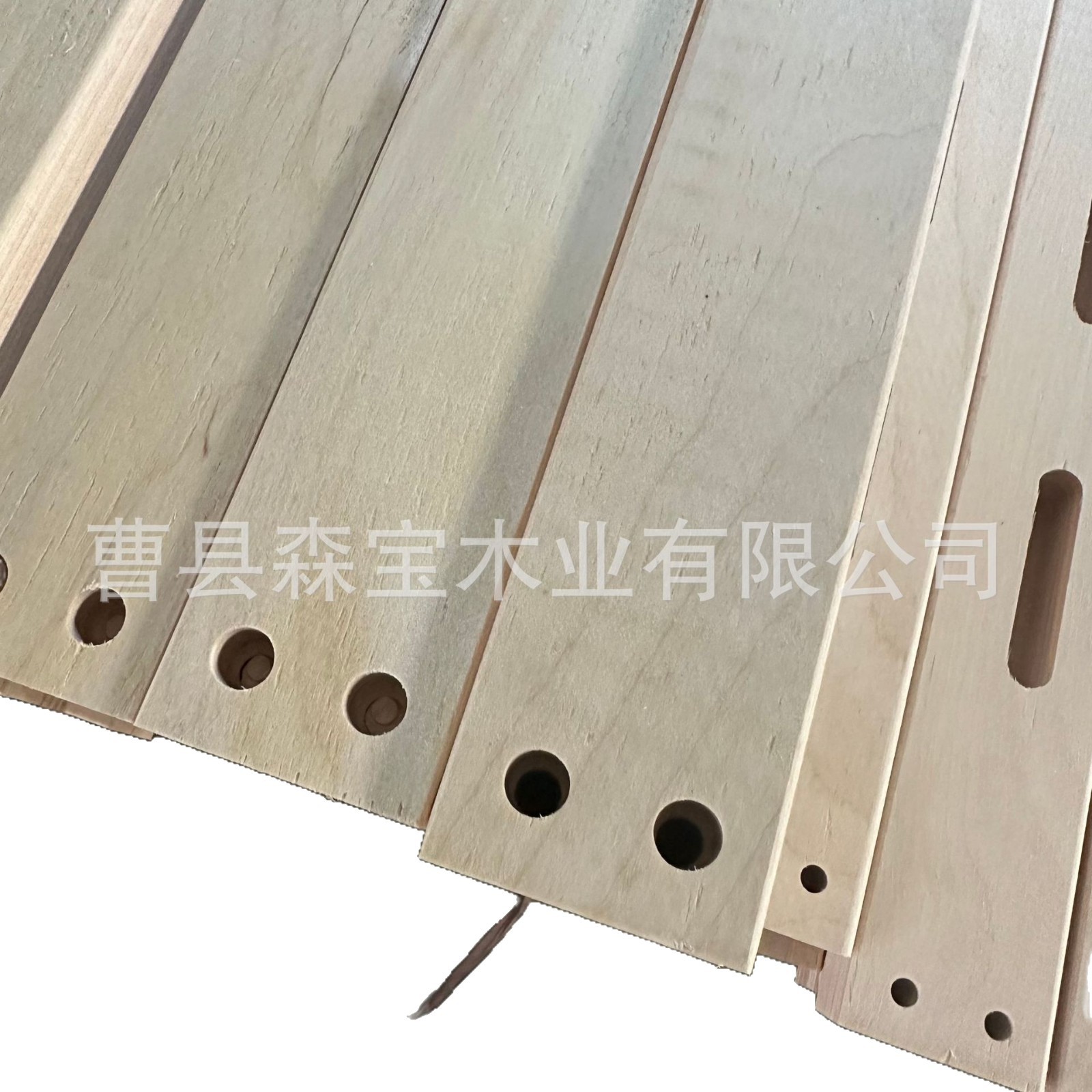 Factory Direct Supply of Birch Bed Slats, Multi-Layer Row Frame Furniture Bed Slats, Bed Brackets, Wooden Bed Frame Frames