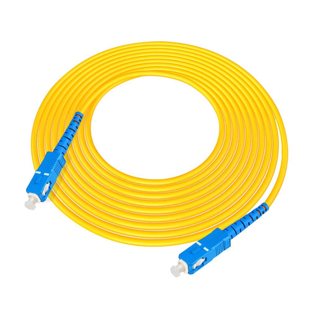 Factory Direct Sc-Sc Fiber Optic Patch Cord Square to Square Single-Mode Single-Core Sc Home Fiber Optic Pigtail Patch Cord Telecom Grade