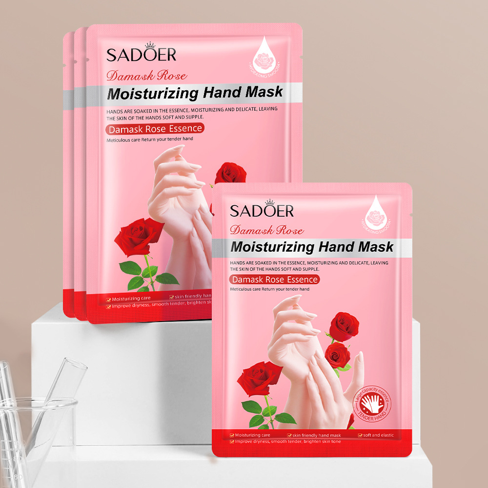 Full English hand film foot film sheet SADOER plant fruit moisturizing foot film skin care products cross-border foreign trade wholesale