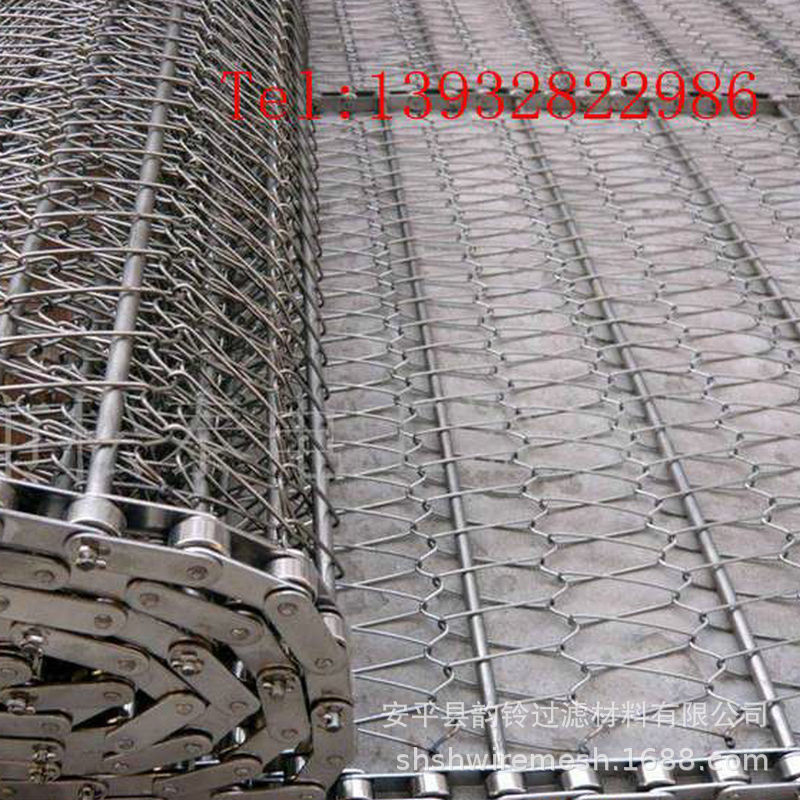 German 2026 New Sus314 Stainless Steel Conveyor Belt, Various Styles of Mesh Belt Conveyor Belt