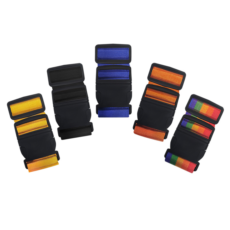 One-word Cross Luggage Strap Packing Strap Binding Strap for Overseas Checking and Rugging Strap for Luggage Bundles with Luggage Strap