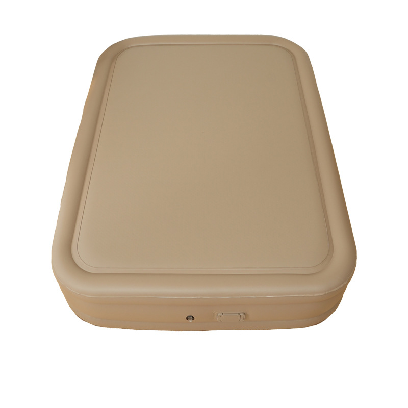 Source Factory Super Hard Household Outdoor Elastic Cloud Bed Inflatable Bed Thickened Camping Style Tent Sleeping Pad Brushed Air Mattress