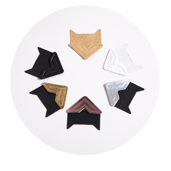 Amazon cross-border dedicated to DIY photo album accessories photo corner stickers photo corner stickers