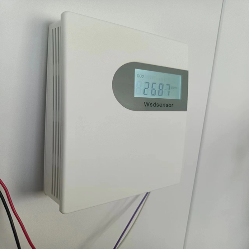High Humidity Resistant Mushroom Room Greenhouse Anti-High Humidity Infrared Co2 Carbon Dioxide Transmitter Controller Detector