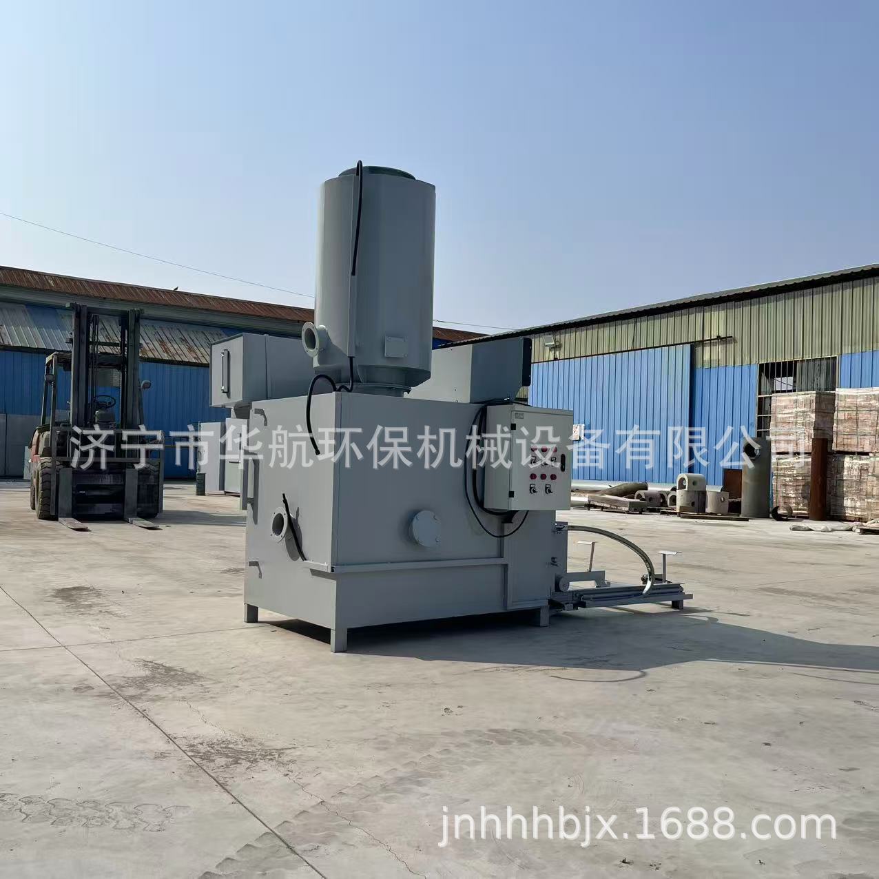 Incinerator Pet Funeral Large and Small High Temperature Pyrolysis Incinerator Harmless Smokeless Industrial Waste Incinerator